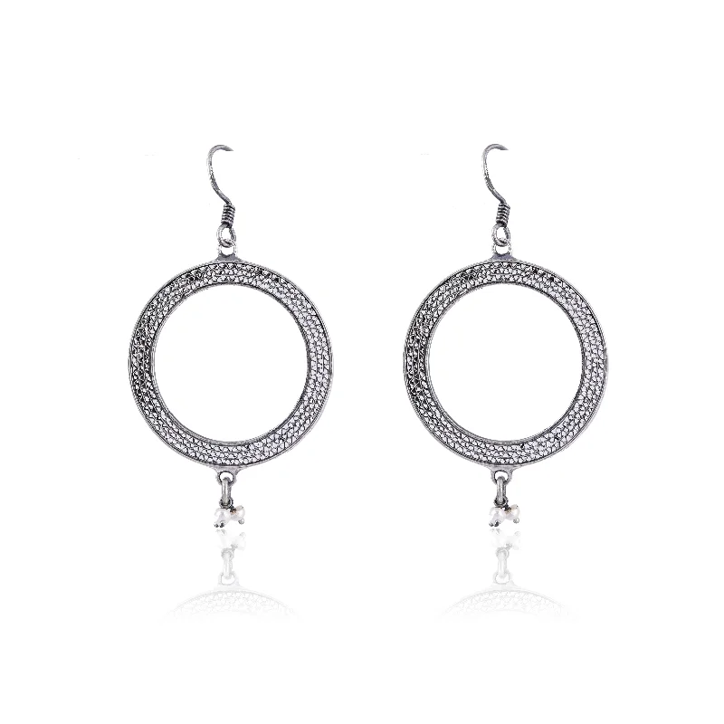 birthstone earrings for women-Silver Mountain 925 Sterling Dangler Earrings