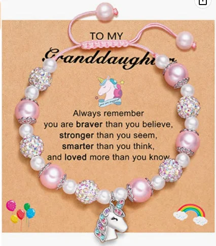 Unicorn Bracelet Card