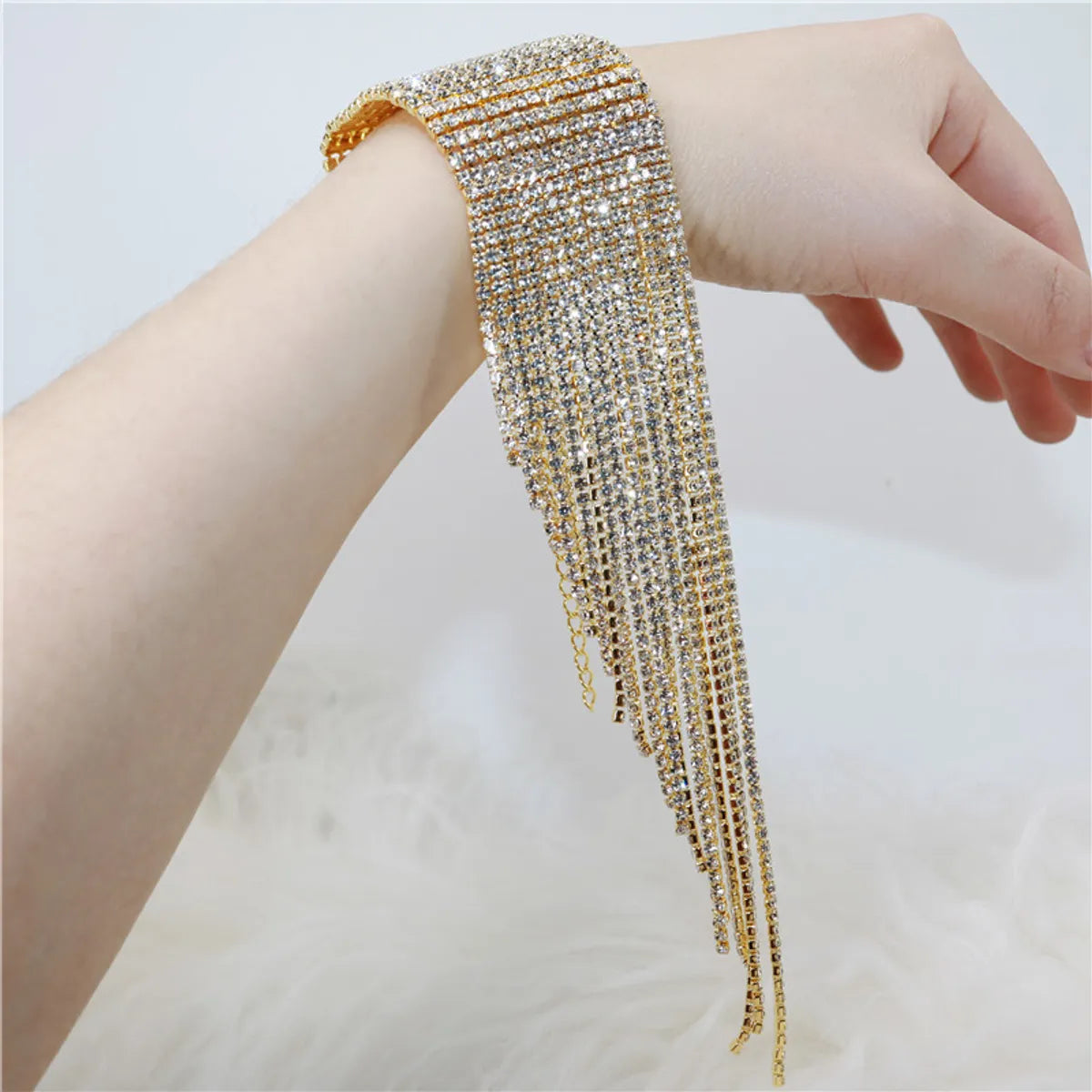 leather cuff bracelets for women-Ethnic Style Rhinestone Diamond No Inlaid Women's Bracelets