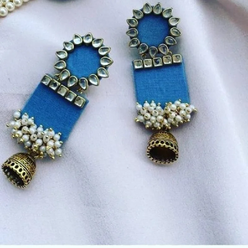 luxury diamond earrings for women-Pakhi Creation Handmade Dangler Earrings