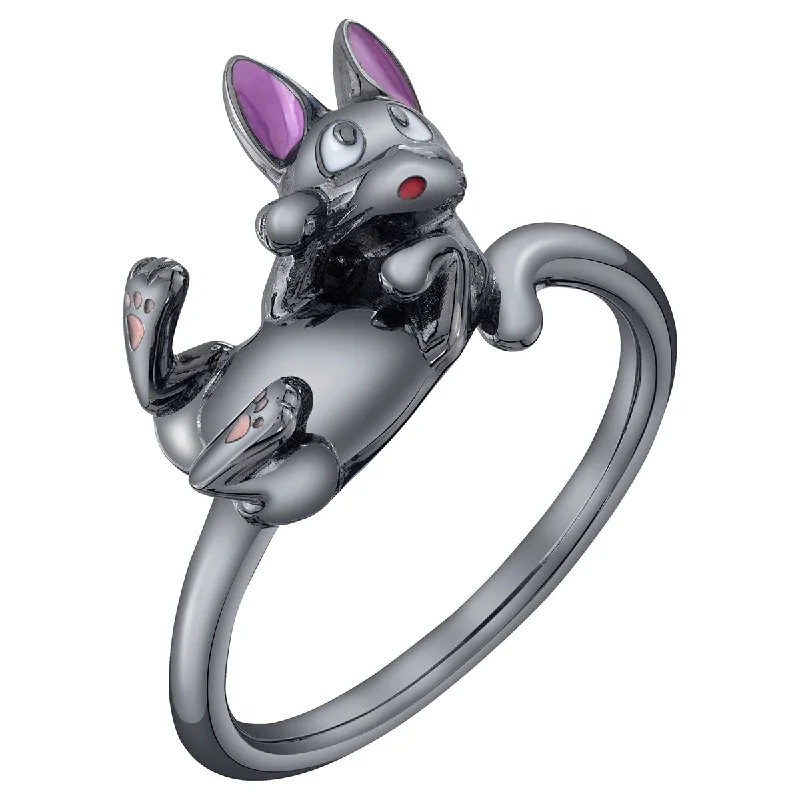 stackable rings for women-Studio Ghibli X Her Universe X RockLove KIKIS DELIVERY SERVICE Jiji Ring