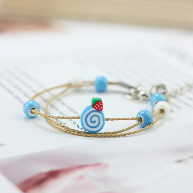 Ceramic Polymer Clay Carrying Strap Donut (1Pcs)