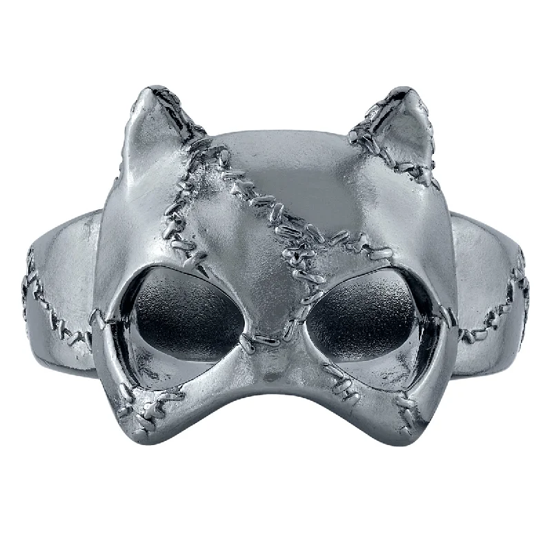 adjustable rings for women-DC X RockLove Batman Returns CATWOMAN Mask Ring