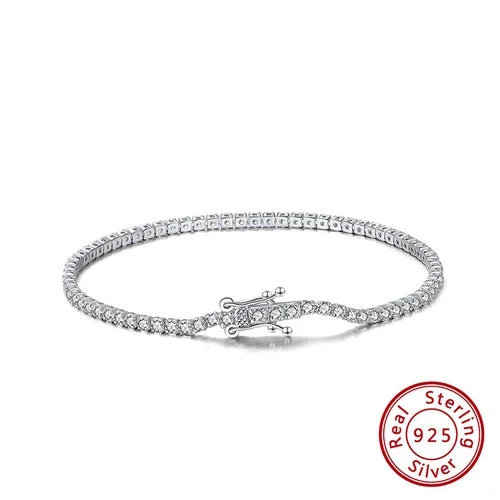 Platinum Bracelet Length: 19cm