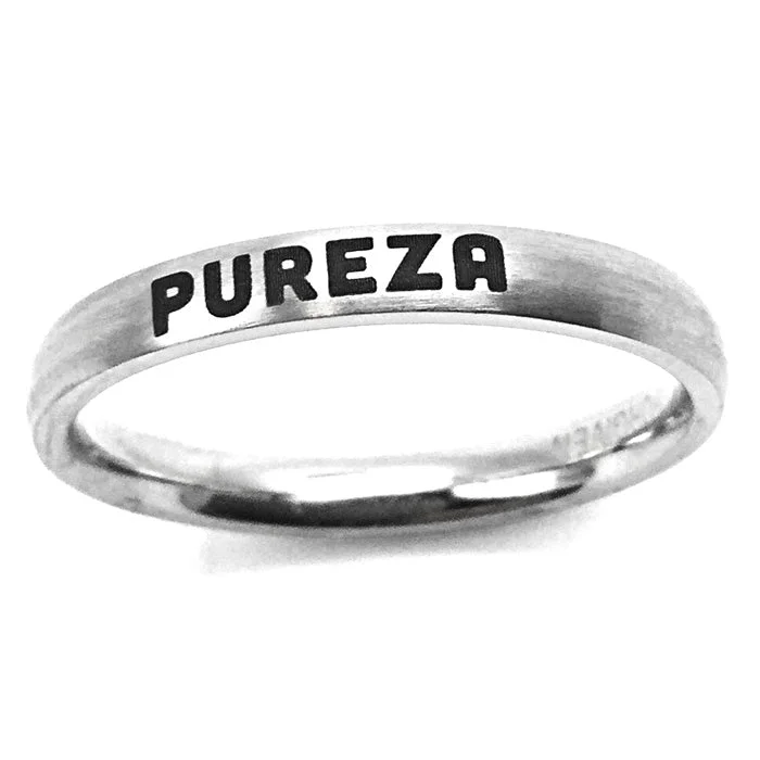 wedding ring sets for women-Pureza Purity Ring