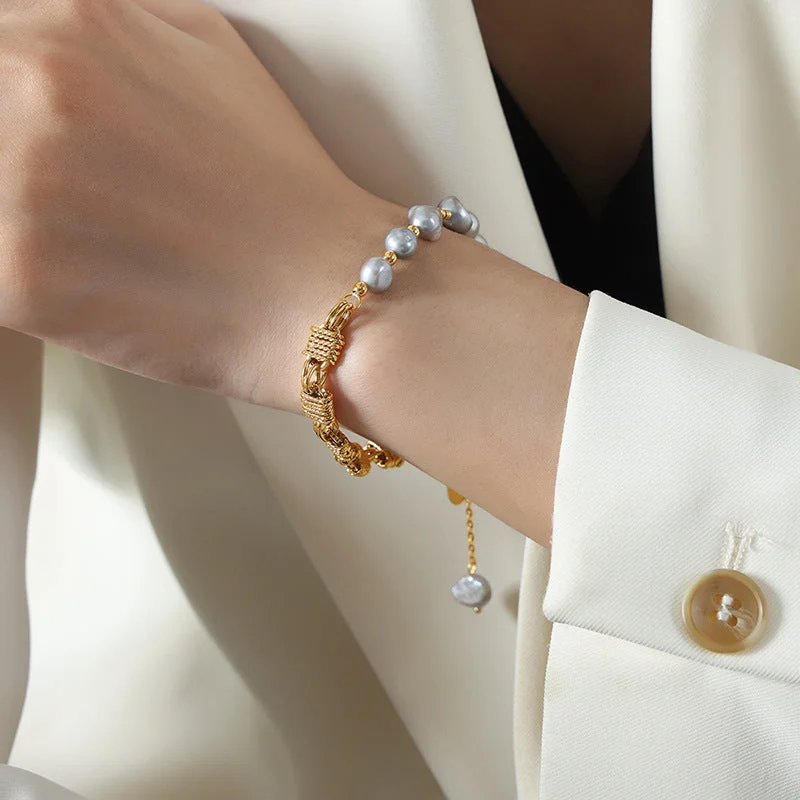 Freshwater Pearl Bracelet-18cm