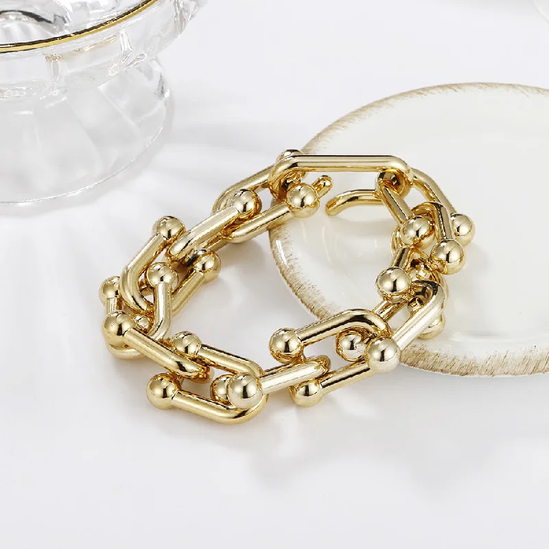 Gold Clavicle Bracelet