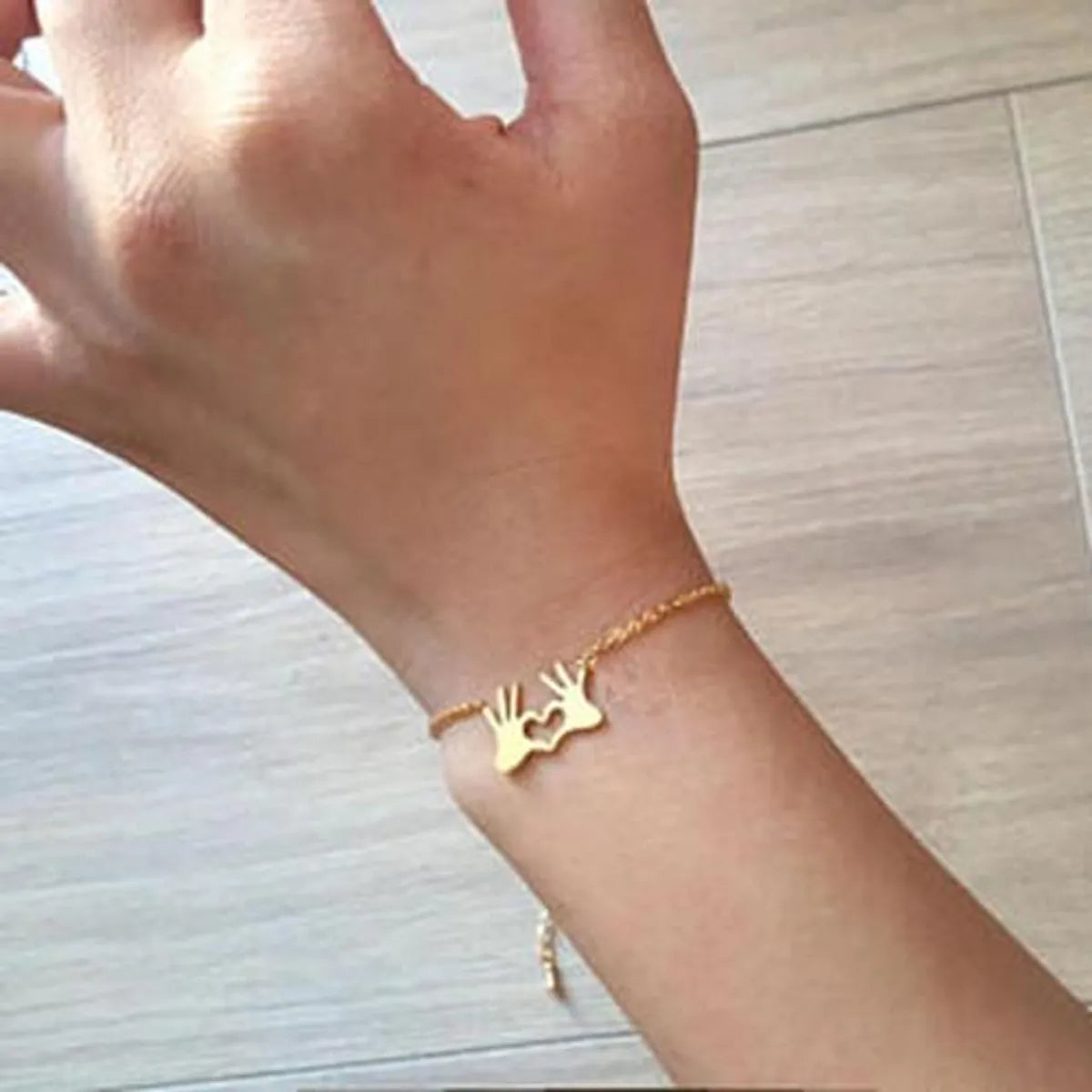 floral bracelets for women-Hot Sale New Caring Palm Slap Palm Bracelet For Men And Women