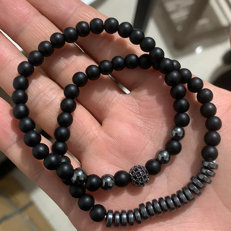 Round Beads Black