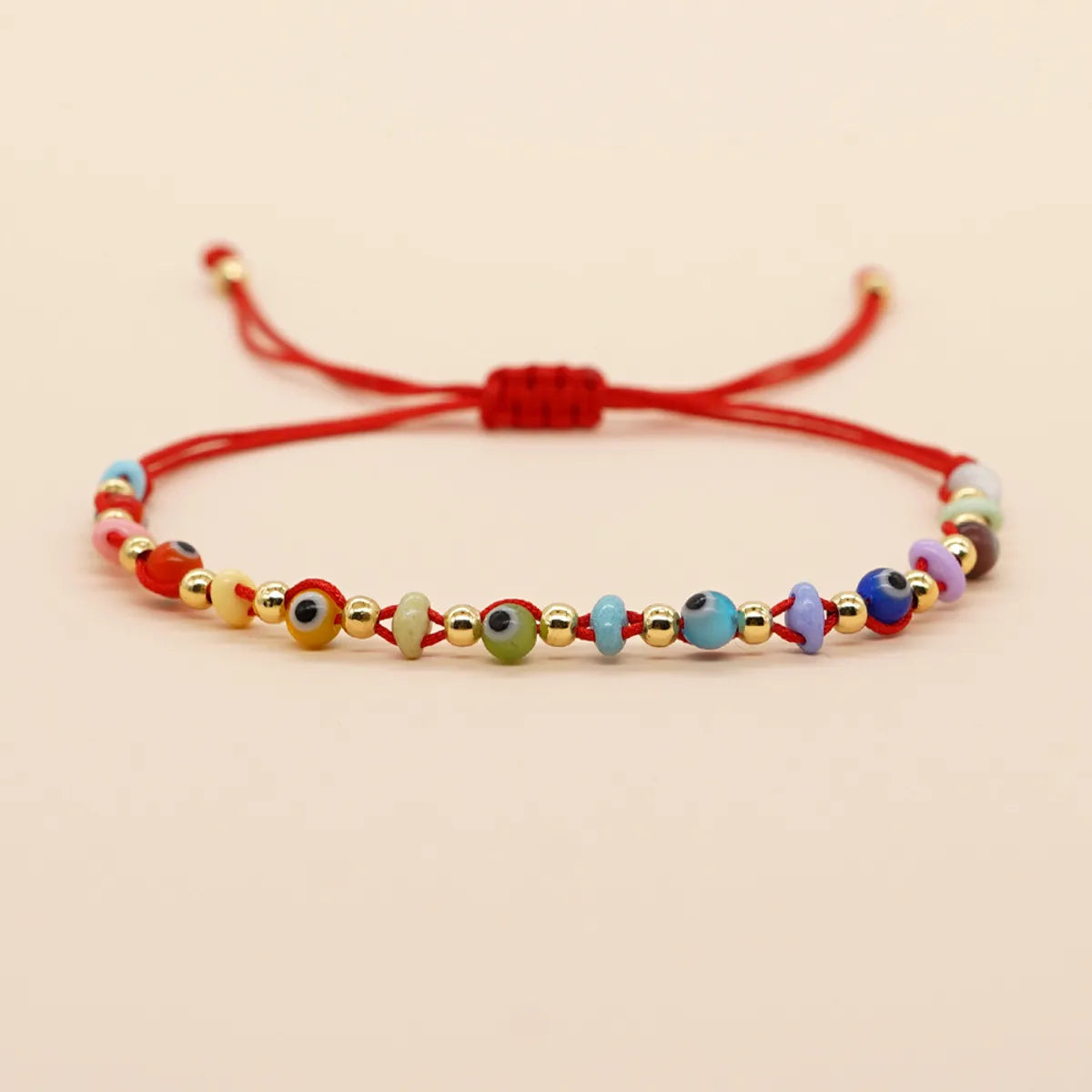 colorful bangles for women-Retro Devil's Eye Glass Glass Wholesale Bracelets