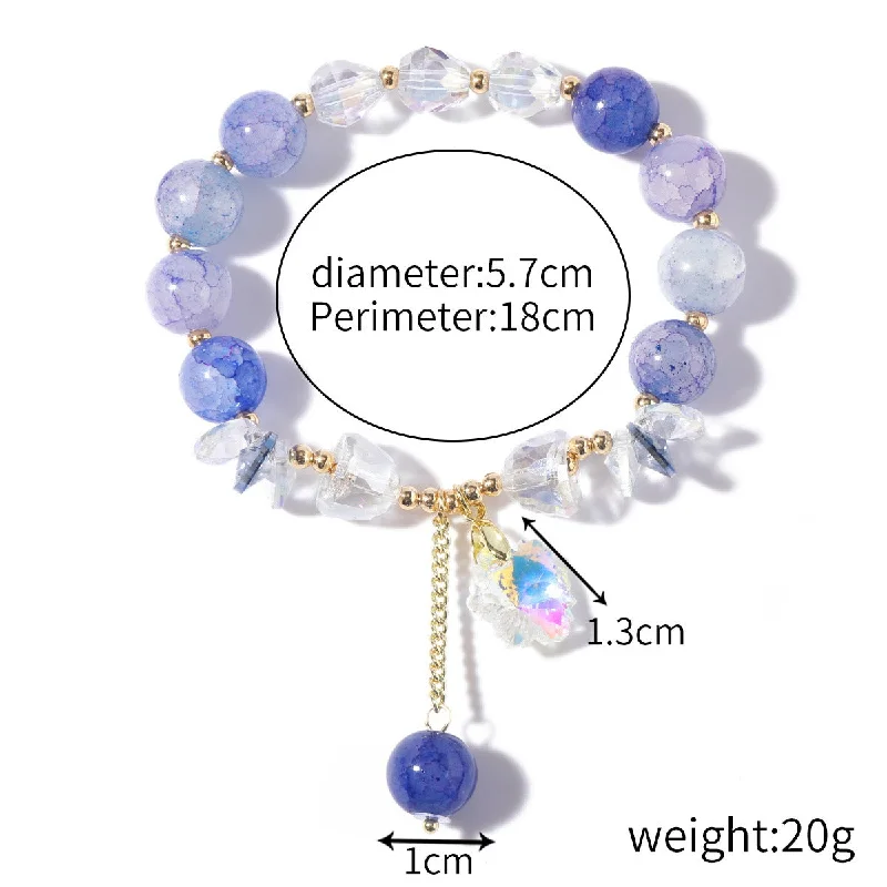 ③ S2203-5 Purple round Crystal