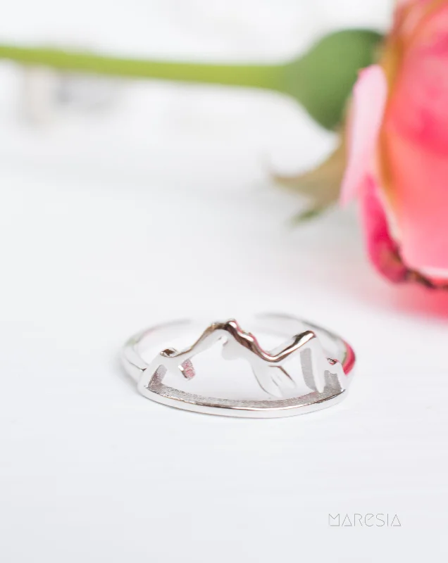 modern rings for women-Toe Ring ~ Sterling Silver 925~ SMT028