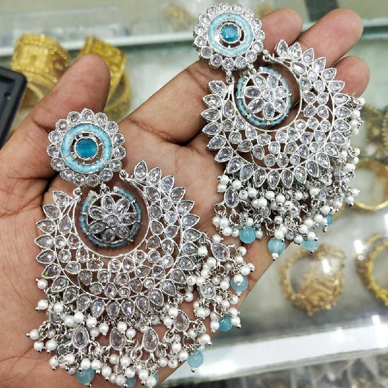 vintage earrings for women-Manisha Jewellery Kundan Stone Dangler Earrings