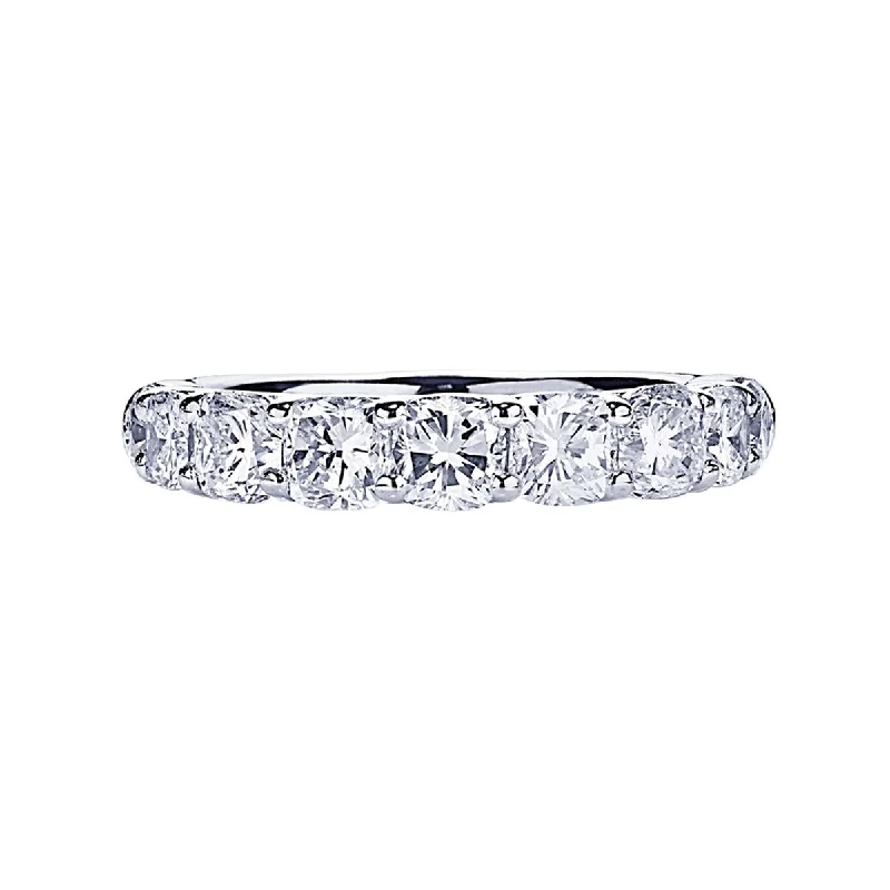 antique engagement rings for women-Platinum Diamond Wedding Band