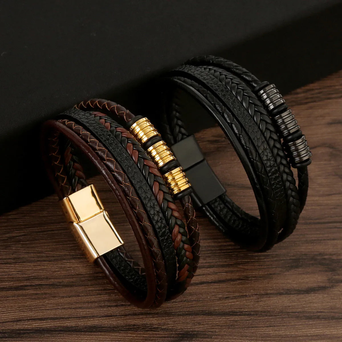 color bangles for women-Vintage Style Streetwear Geometric Alloy Men'S Bangle