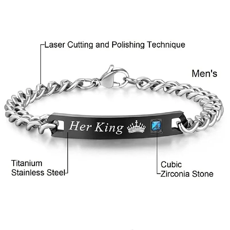 Her King Men's Bracelet