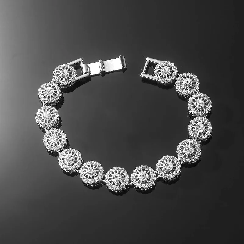 Silver (Bracelet)-8inch