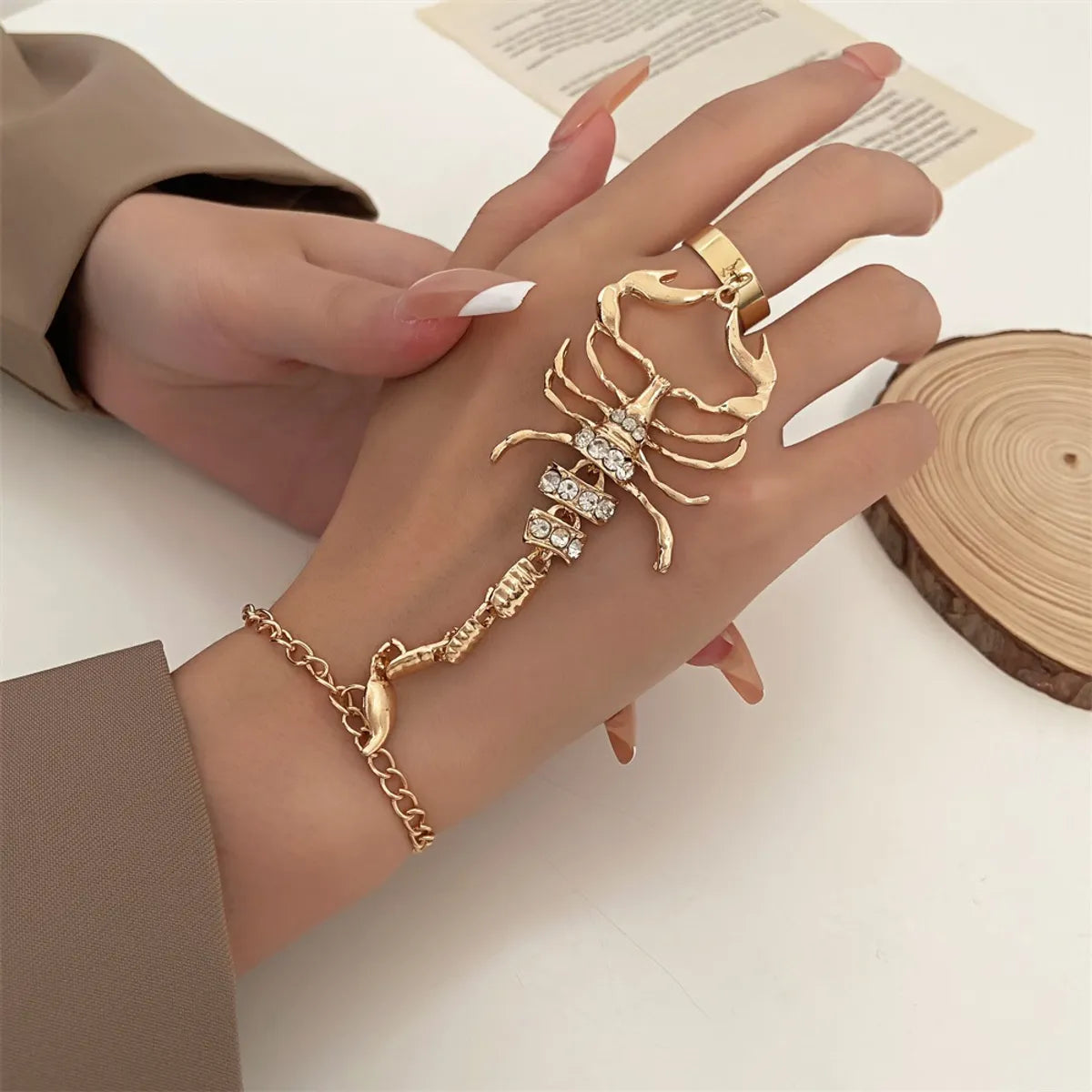 diamond bracelets for women-Commute Solid Color Alloy Inlay Rhinestones Women's Bracelets